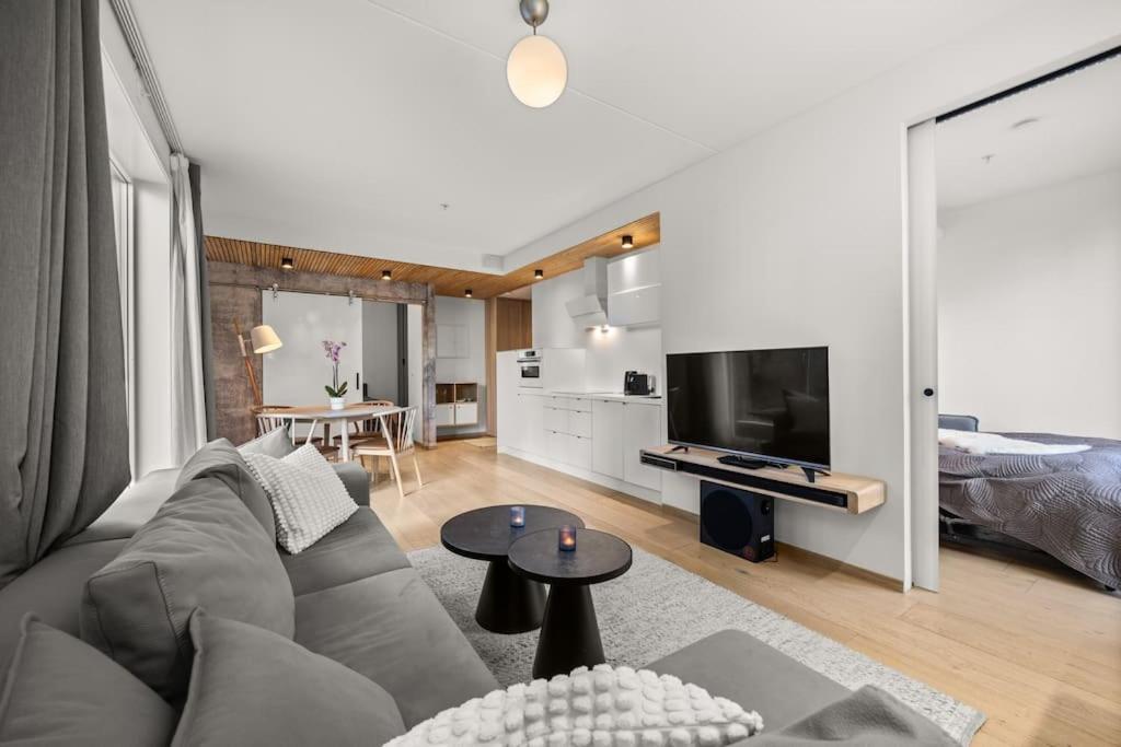 Luxury 2-Bedroom Apartment With Seaview In Oslo City Center Екстер'єр фото